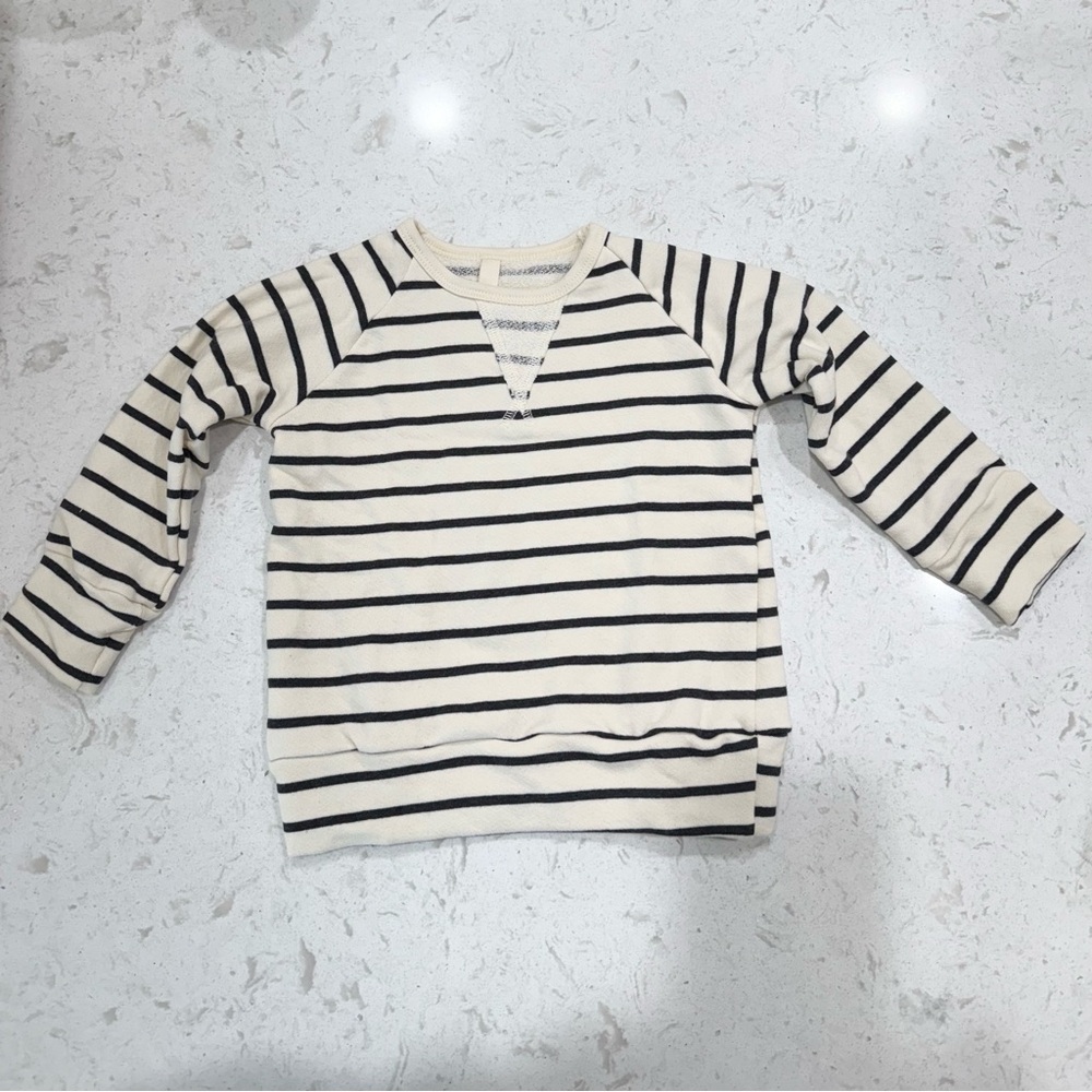 Childhoods Clothing Pullover Crew
Breton Stripe Toddler Sweatshirt 4T Toddler